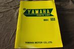 Yamaha AS3 1971 motorcycle parts list 125cc ?, Motoren, Ophalen of Verzenden, Yamaha