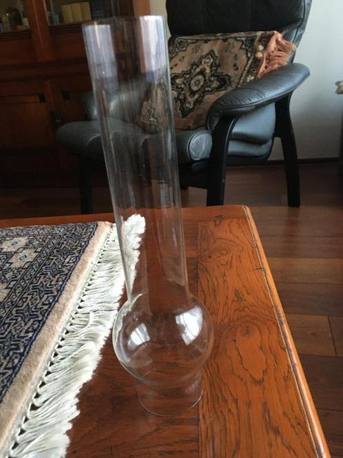 Oud lampeglas voor petroleumlamp, Antiek en Kunst, Antiek | Lampen, Ophalen of Verzenden
