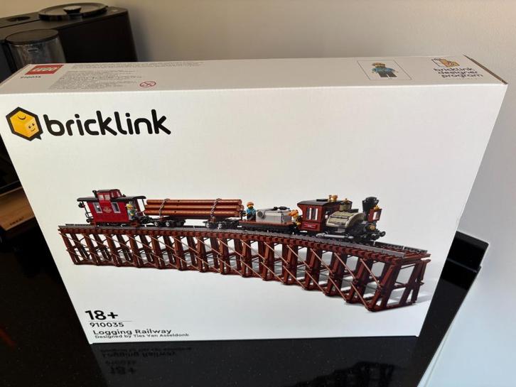 LEGO Bricklink Designer - Set 910035 - Logging Railway, Kinderen en Baby's, Speelgoed | Duplo en Lego, Nieuw, Lego, Complete set