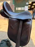 Zeer mooi,  bruin MFSC dressuurzadel 17,5”, Dieren en Toebehoren, Ophalen of Verzenden, Zo goed als nieuw, Dressuur