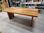 Teakhouten tafel - zo goed als nieuw!, Huis en Inrichting, Tafels | Eettafels, Teakhout, Zo goed als nieuw, Vijf personen of meer