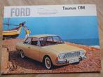 1965 leuke Ford Taunus 17M folder NL, Ophalen of Verzenden