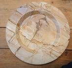 Grote marmeren schaal, prachtig natuurprodukt, Huis en Inrichting, Gebruikt, Schaal, Rond, Ophalen of Verzenden