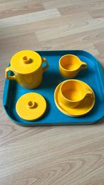 Melo toys thee servies twee kopjes drie schotels, pot, Antiek en Kunst, Ophalen of Verzenden