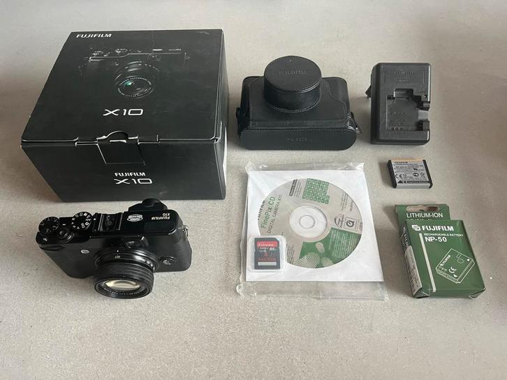 Fuji X10 Digitale Camera, Audio, Tv en Foto, Fotocamera's Digitaal, Gebruikt, Compact, Fuji, Minder dan 4 keer, Ophalen of Verzenden