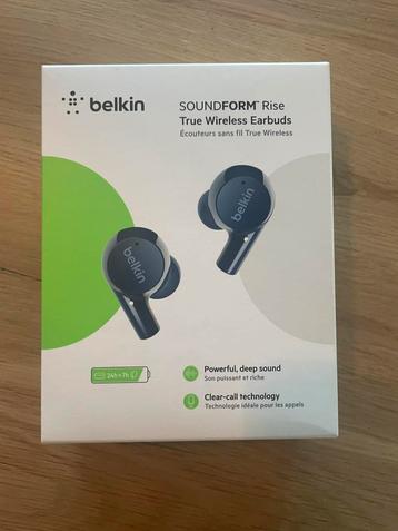 Belkin soundform rise earbuds oordopjes nieuw 