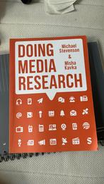 Doing media research, Boeken, Ophalen of Verzenden, Zo goed als nieuw