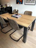 Rectangle Light Wood Dining Table, Ophalen, 50 tot 100 cm, Zo goed als nieuw, 150 tot 200 cm