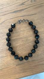 Mooie zwarte kralenketting - in nieuwstaat, Ophalen of Verzenden, Zo goed als nieuw