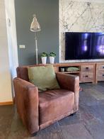 Fauteuil stoel, Huis en Inrichting, Fauteuils, Ophalen, Stof, 75 tot 100 cm, Zo goed als nieuw