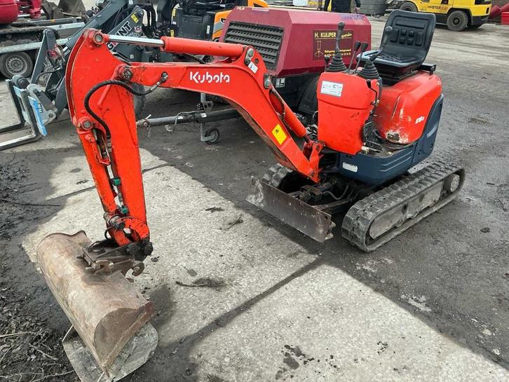 2010 Kubota U10-3 Minigraafmachine, Zakelijke goederen, Machines en Bouw | Kranen en Graafmachines, Graafmachine