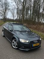 Audi A3 S line 1.4 Tfsi 90KW Sportback S-tronic 2013 Grijs, Euro 5, Zwart, Leder en Stof, 122 pk