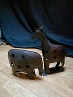 Waxinelichthouders decoratief
Giraf en olifant, Ophalen of Verzenden, Zo goed als nieuw, Metaal, Minder dan 25 cm