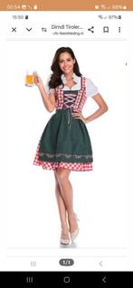 Dirndl jurkje maat xl, Ophalen, Nieuw, Maat 46/48 (XL) of groter, Overige thema's
