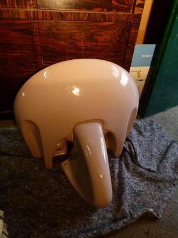 vintage alt rose wastafel lavabo 70er beschikbaar voor biedingen