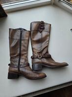 Leren Dames Laarzen Maat 38, Kleding | Dames, Schoenen, Hoge laarzen, Bruin, Ophalen of Verzenden, Onbekend