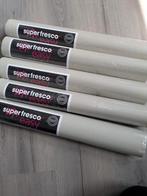 5 behang rollen super fresco kleur taupe, Ophalen of Verzenden