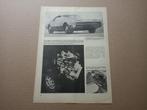 Artikel (uit oud tijdschrift) Oldsmobile Toronado (1967), Verzenden