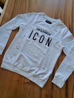 Dsquared2 Icon Trui - Maat M - Wit, Kleding | Dames, Truien en Vesten, Dsquared2, Ophalen of Verzenden, Zo goed als nieuw, Wit