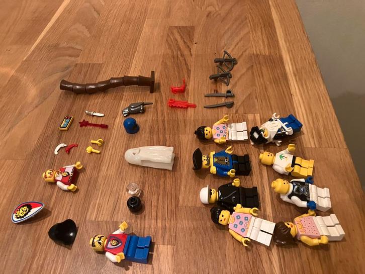 Vintage Lego Restpartij Jaren '90 - Leeuwen, Ridders, Spook, Kinderen en Baby's, Speelgoed | Duplo en Lego, Gebruikt, Lego, Losse stenen