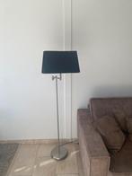 Sta lamp rvs met zwarte kap, Ophalen of Verzenden