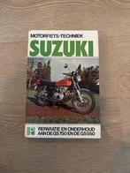 Suzuki GS 750 en 550 werkplaatshandboek, Motoren, Ophalen of Verzenden