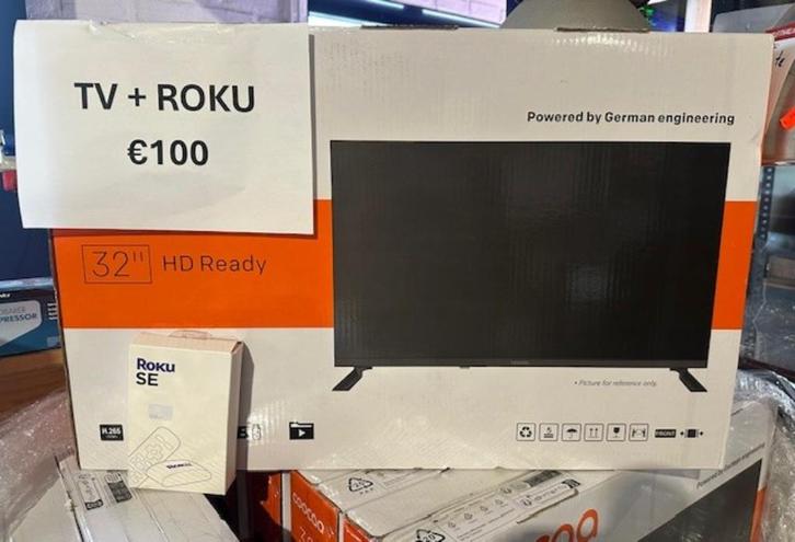 Tv,s QLED/OLED en 4K Smart tv,s 32 t/m 75 inch, Audio, Tv en Foto, Televisies, Nieuw, LED, 100 cm of meer, 4k (UHD), Sharp, 50 Hz
