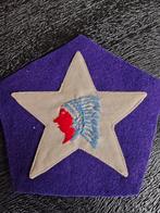 Patch Indian head.., Ophalen of Verzenden, Landmacht, Nederland, Embleem of Badge