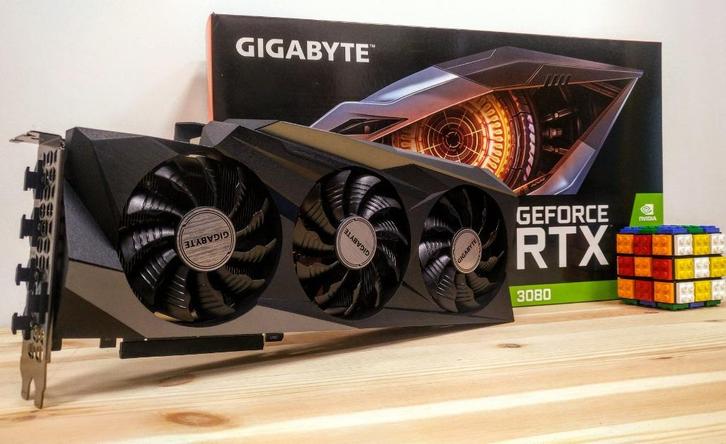 Gigabyte GeForce RTX 3080 Gaming OC 10G Videokaart, Computers en Software, Videokaarten, Zo goed als nieuw, Nvidia, PCI-Express 4.0