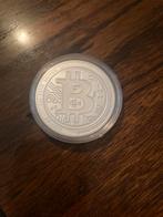1 oz fine silver 9999 Bitcon, Postzegels en Munten, Ophalen of Verzenden, Zilver