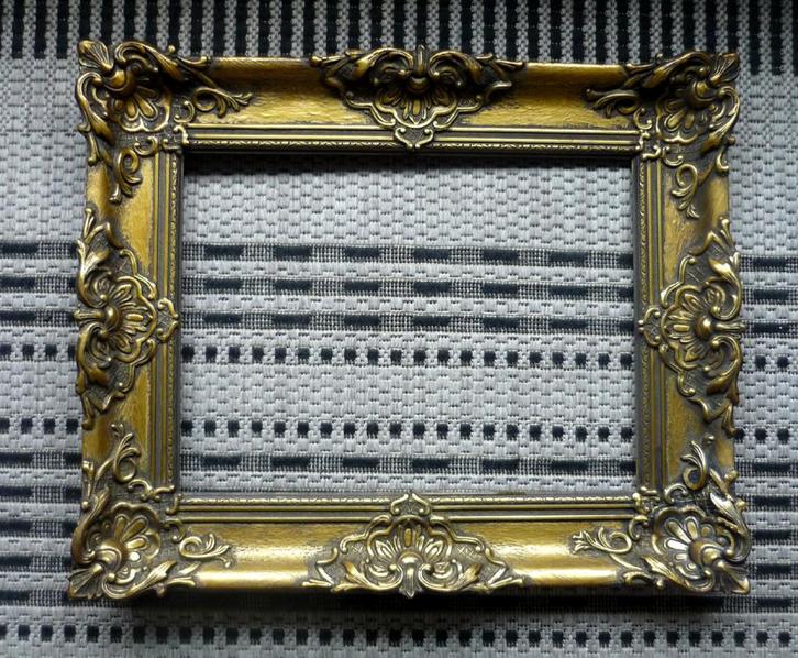 schilderij lijst - antiek - verguld Barok, Huis en Inrichting, Woonaccessoires | Lijsten, Hout, Ophalen of Verzenden