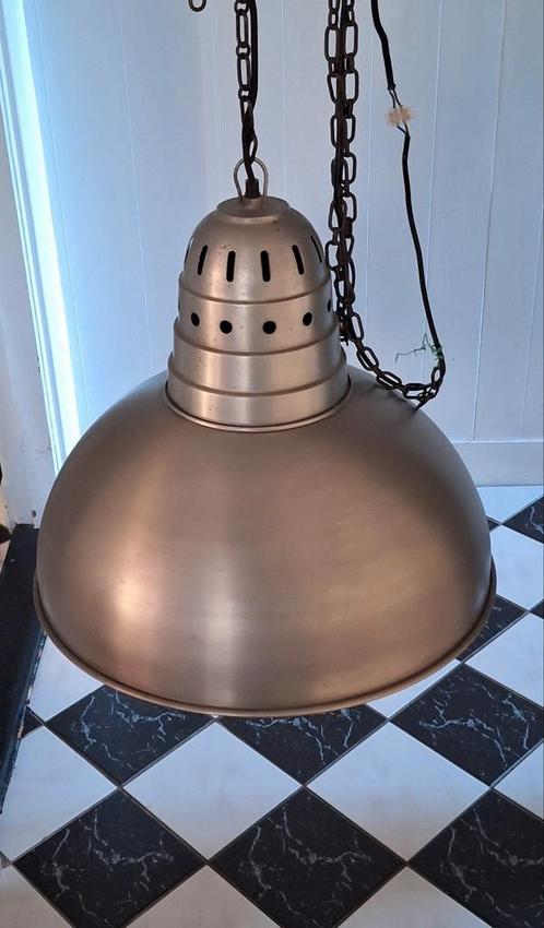 Grote hanglamp voor boven (eet) tafel., Huis en Inrichting, Lampen | Hanglampen, Gebruikt, Minder dan 50 cm, Metaal, Ophalen