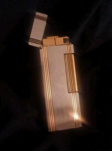 Dunhill rollagas aansteker, zilver & goud '70-'80 beschikbaar voor biedingen