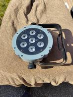 1x Showtec Compact Par 7-3 Led Spot, Muziek en Instrumenten, Ophalen of Verzenden, Gebruikt, Licht, Kleur
