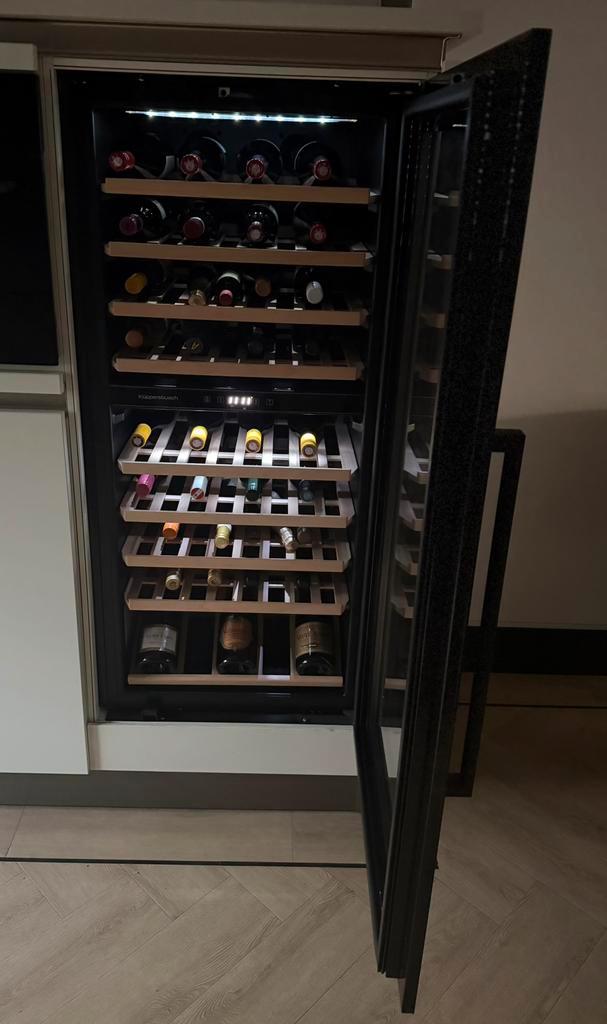 Kuppersbusch wijnklimaatkast / wijnkoelkast FWK4800.0S, Witgoed en Apparatuur, Koelkasten en IJskasten, Zo goed als nieuw, Zonder vriesvak