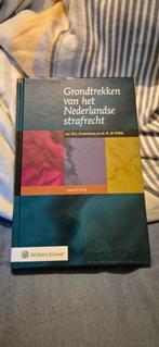 Grondtrekken Ned. Strafrecht - Kronenberg/de Wilde, Boeken, Studieboeken en Cursussen, Ophalen of Verzenden, Gamma, HBO