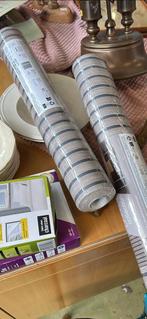 Behangrollen -  Nieuw! Wandpaneel Look 2 stuks, Huis en Inrichting, Ophalen of Verzenden, Minder dan 10 m², Zwart