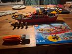 Lego 7906 brandweer boot goede staat, Ophalen of Verzenden, Zo goed als nieuw