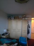 Barok Slaapkamer - 4-deurs kast, bed & 3nachtkastjes, Ophalen of Verzenden, Gebruikt, Tweepersoons, Barok