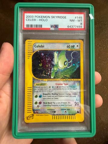 Celebi 145/144 Holo (PSA 8) - Skyridge beschikbaar voor biedingen