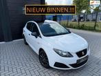 SEAT Ibiza 1.2 Sport Panoramadak Elek Ramen Lage KM!, Voorwielaandrijving, Stof, Gebruikt, Zwart