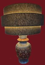 Mid Century West germany keramieken vloerlamp fat lava, Huis en Inrichting, Lampen | Vloerlampen, Ophalen, 100 tot 150 cm, Stof