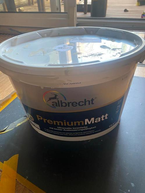 Albrecht Premium Matt Muurverf - Fez (LAB Paint), Doe-het-zelf en Verbouw, Verf, Beits en Lak, Gebruikt, Verf, 10 tot 15 liter