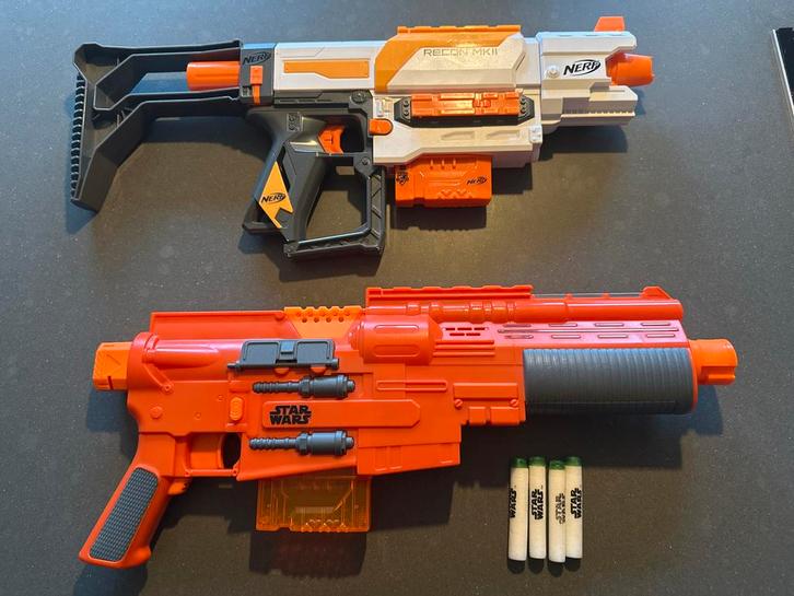 Nerf Guns: Recon MK2 & Star Wars Jyn Erso, Kinderen en Baby's, Speelgoed | Overig, Gebruikt, Jongen of Meisje, Ophalen