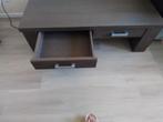Salontafel massief donkerbruin, Huis en Inrichting, Tafels | Eettafels, Ophalen, 100 tot 150 cm, 50 tot 100 cm, Zo goed als nieuw