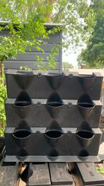 Verticale tuinbakken intratuin, 9 stuks in totaal, Tuin en Terras, Bloembakken en Plantenbakken, Kunststof, Gebruikt, Minder dan 30 cm