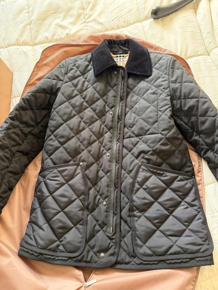 BURBERRY, Kleding | Heren, Jassen | Winter, Zo goed als nieuw, Zwart, Ophalen of Verzenden