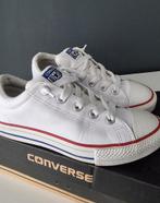 Leren Converse All Stars, maat 35., Wit, Ophalen of Verzenden, Converse All Stars, Sneakers of Gympen