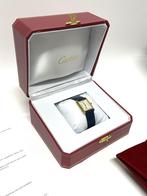 Must de Cartier Tank Large Model Quartz White Arabic Dial, Overige merken, Goud, Ophalen of Verzenden, Zo goed als nieuw