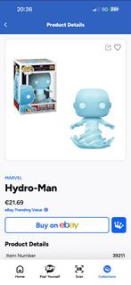 Hydro-Man Funko Pop! - Marvel, Ophalen of Verzenden, Nieuw